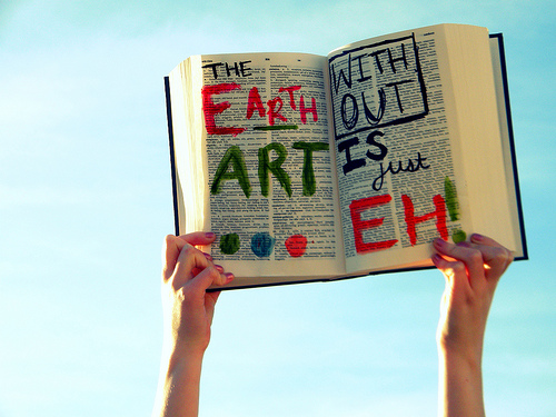 earth without art is eh